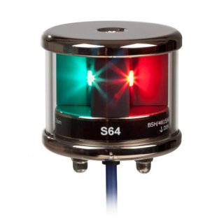 LED Positionslampe Zweifarbenlaterne - S 64 Alu