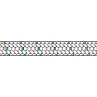 5m/Stück LIROS Gummiseil NEU 3-14 mm div Farben Meterware individuelle Länge 