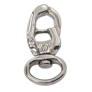 Wichard TRIGGER Schnappschkel  mit breitem Wirbelauge fr Gurtband