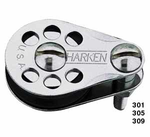 Harken 1,5" Drahltseilblock liegend