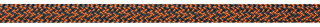 LIROS Racer Vision Stahlblau-Orange 8mm